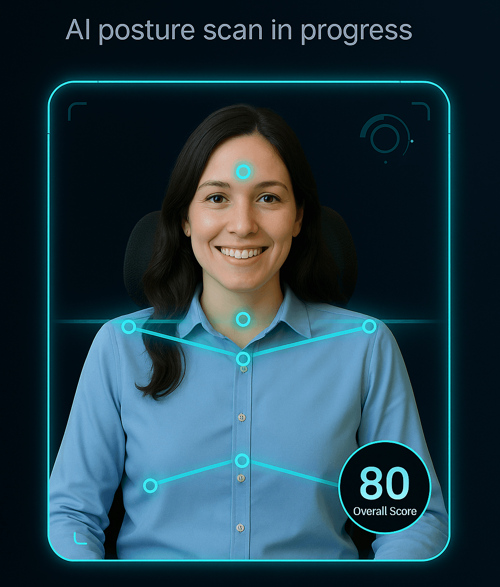 AI posture scan in progress